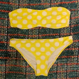 Yellow Polka Dot Bikini 💛